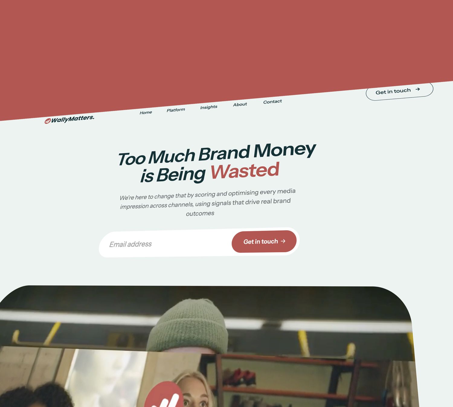 Website van Wally Matters